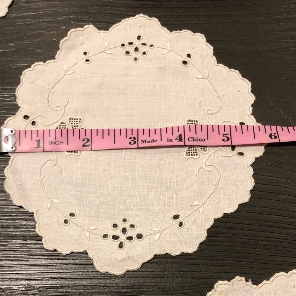 White Embroidered Linen Set (11)